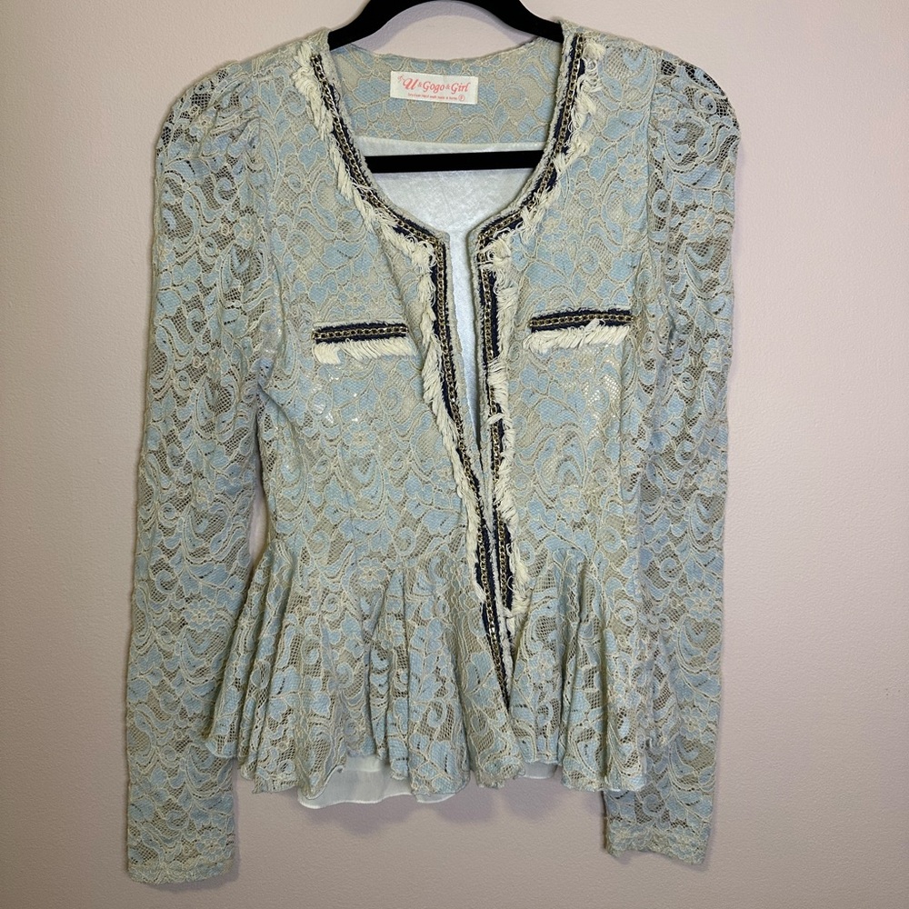 Lace Blazer Jacket